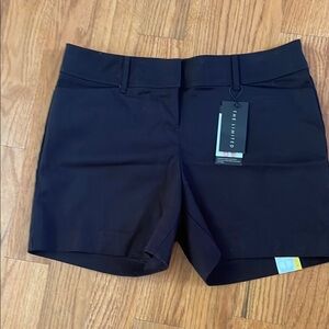 NWT The Limited Black High Waist Shorts Sz 8